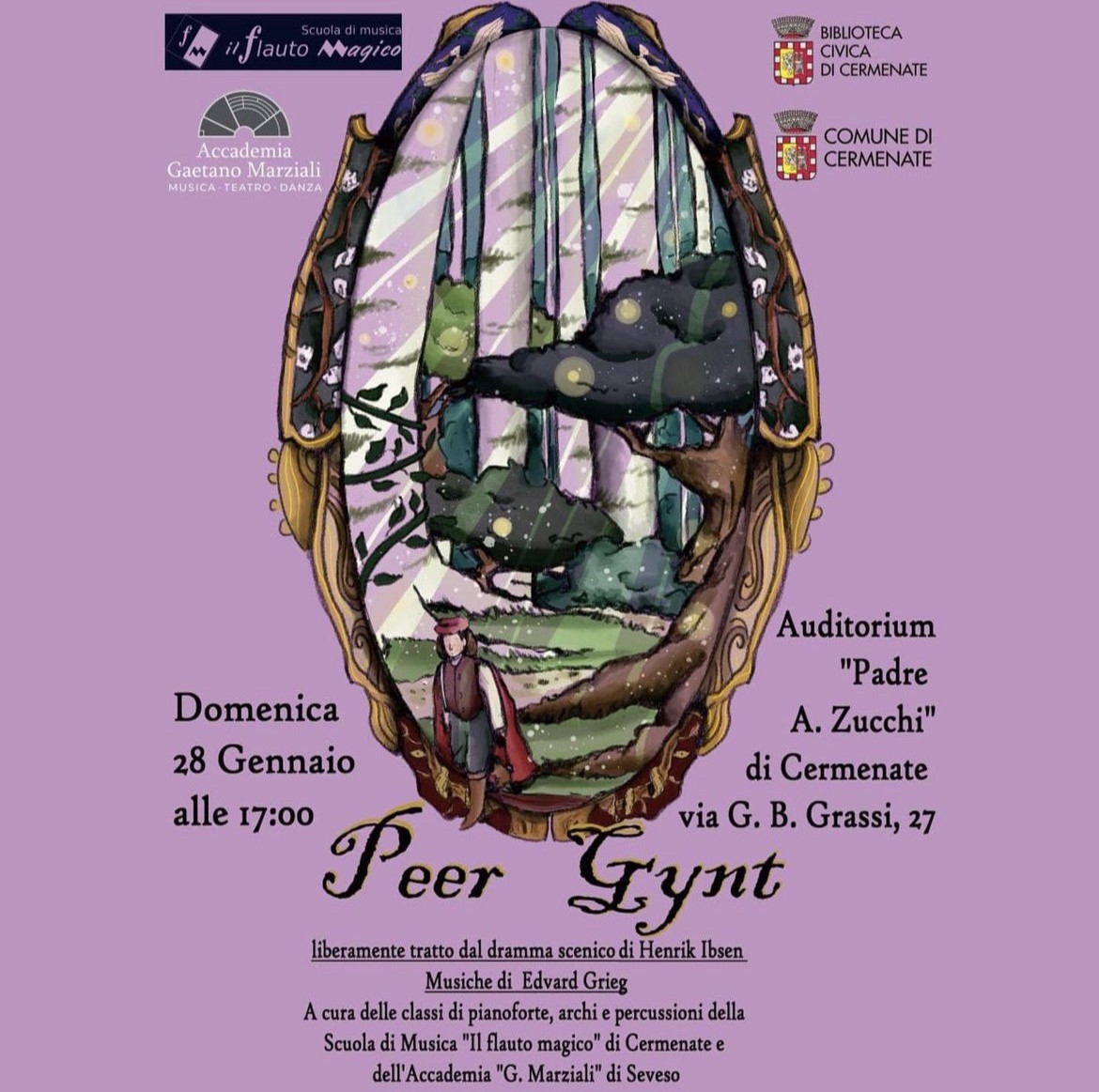 Spettacolo musicale Peer Gynt